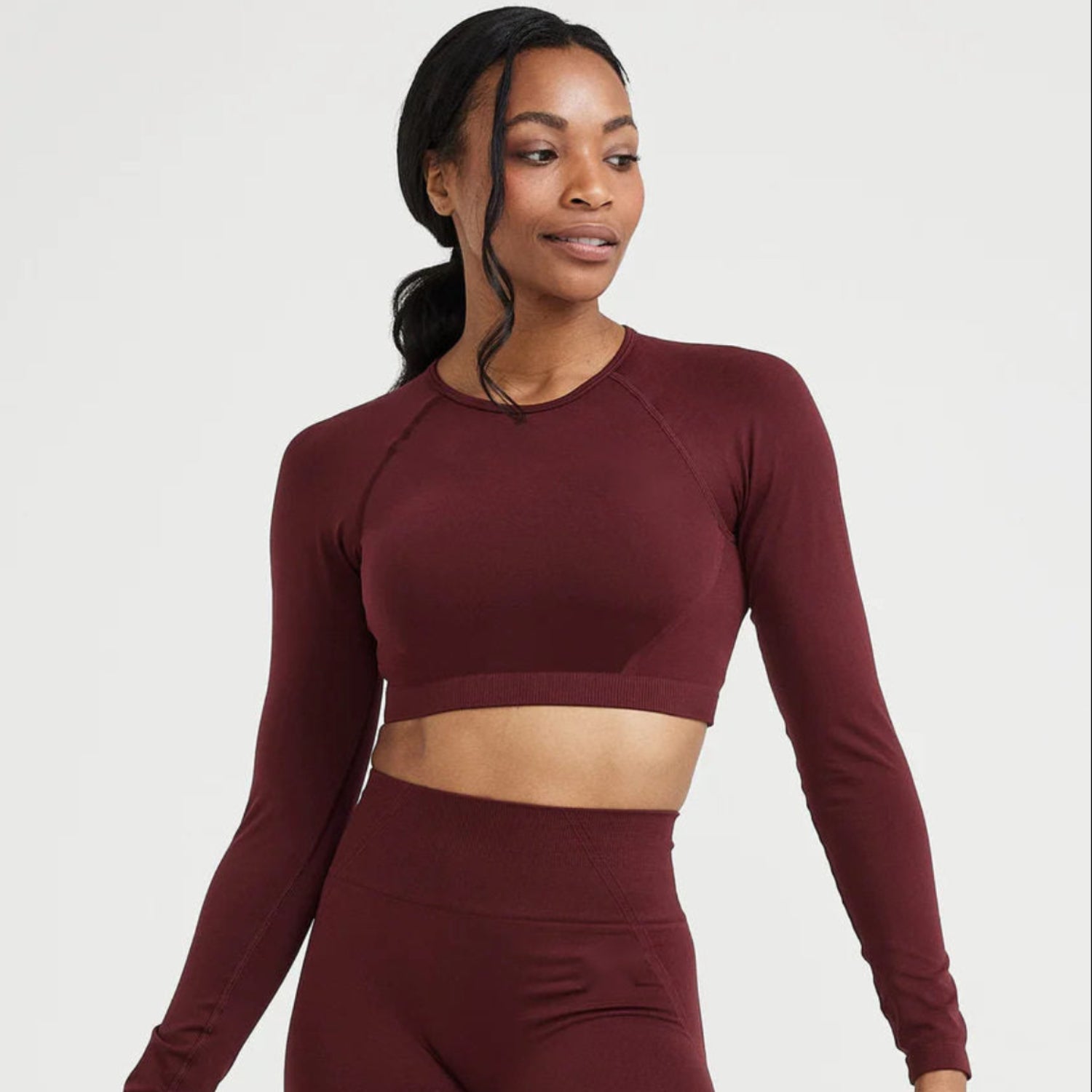 Long-Sleeve Yoga Top