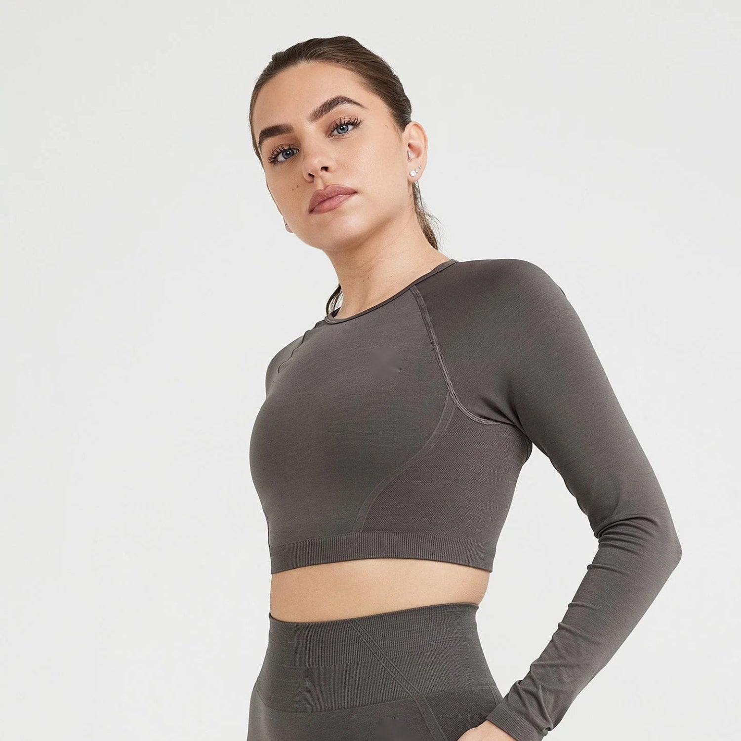 Long-Sleeve Yoga Top