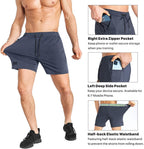 Elevate Your Workout with BROKIG Men's Lightweight Quick-Dry Gym Shorts - Perfect for Bodybuilding, Running, and More!