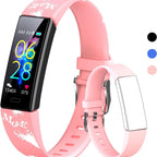 Kids Watch Fitness Tracker, Fitness Watches for Kids, Activity Tracker with Pedometers, Stopwatch, IP68 Waterproof, 11 Sport Modes Smart Watch for Kids Age 6-16 Years Old