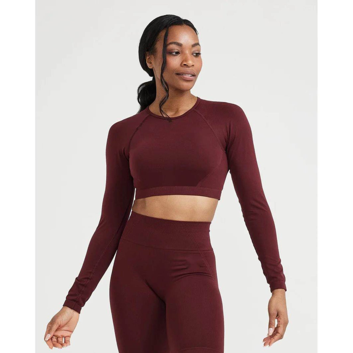 Long-Sleeve Yoga Top