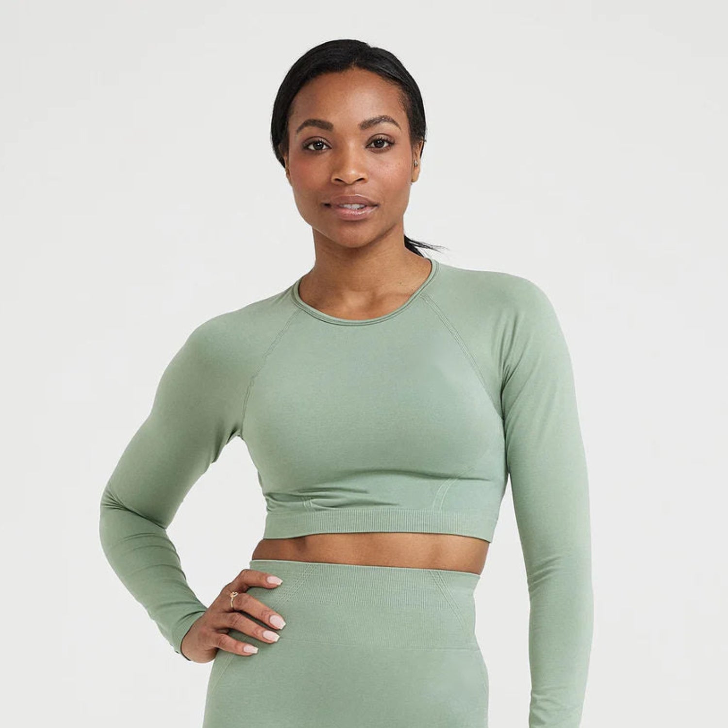 Long-Sleeve Yoga Top