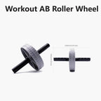 Abdominal Training Roller No Noise Core Strength Training Roller Wear-Resistant Abs Workout Equipment for Gym Strength Workout